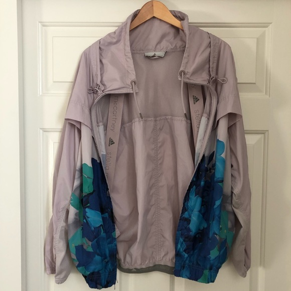 Pre Owned Auth Adidas by Stella McCartney Run Blossom Track Jacket in size L - Picture 3 of 12